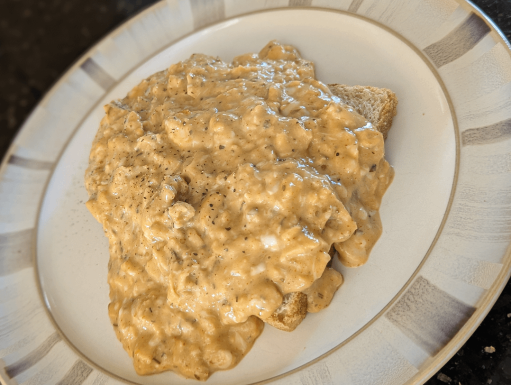 I tried making the "Gordon Ramsay scrambled eggs"