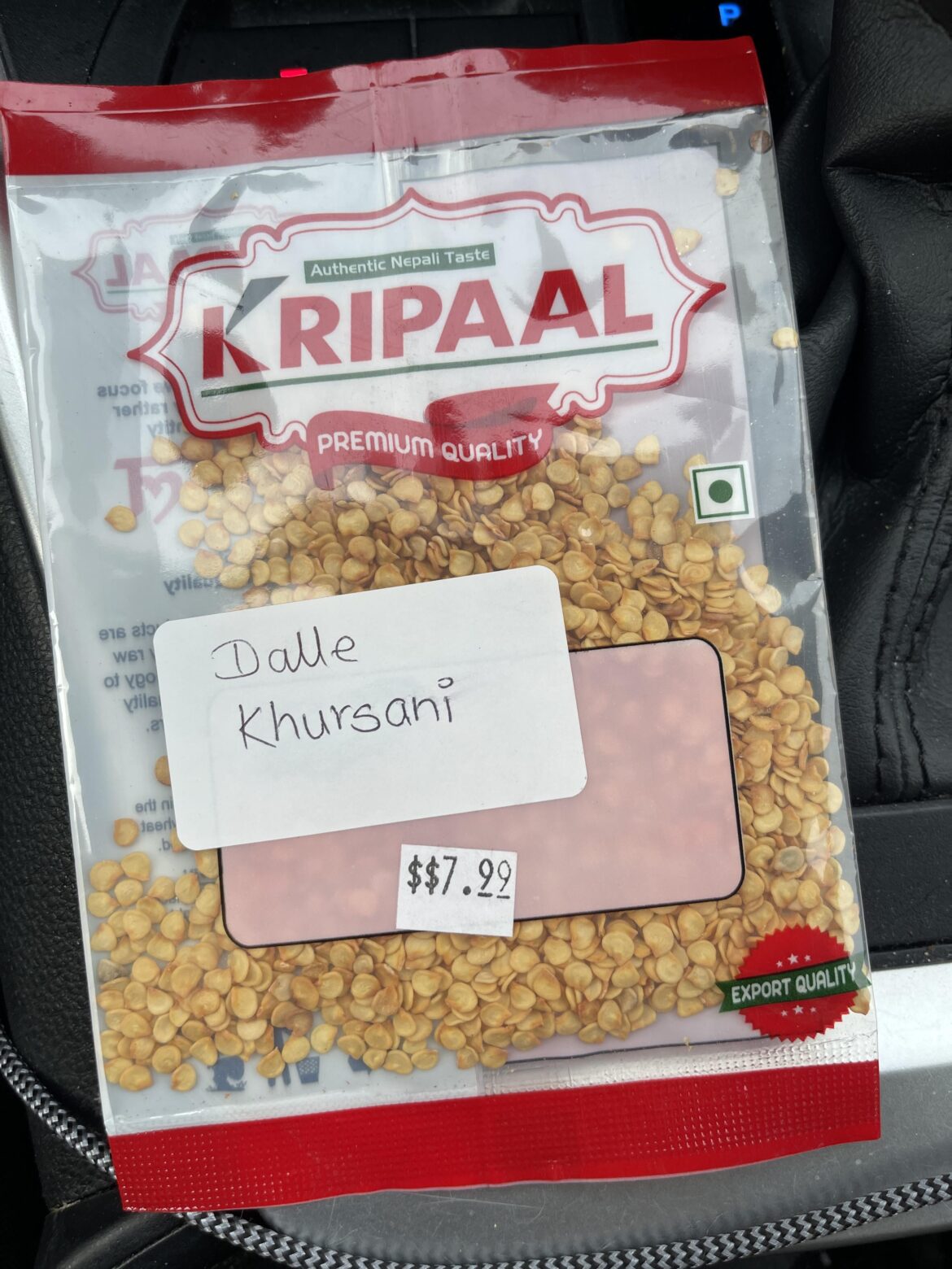 Dalle seeds imported from Nepal!