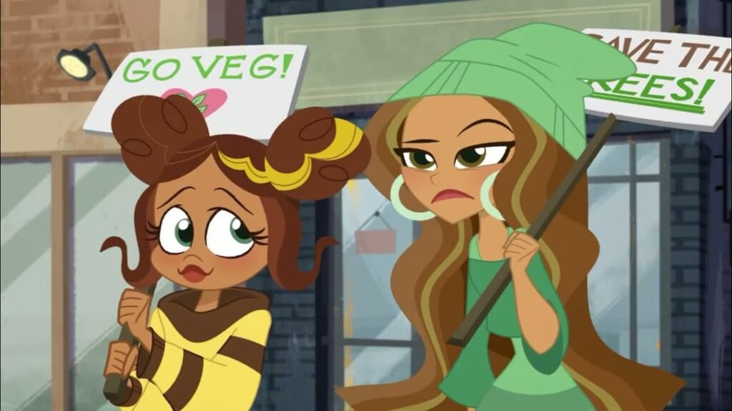 Good veg* characters in media?