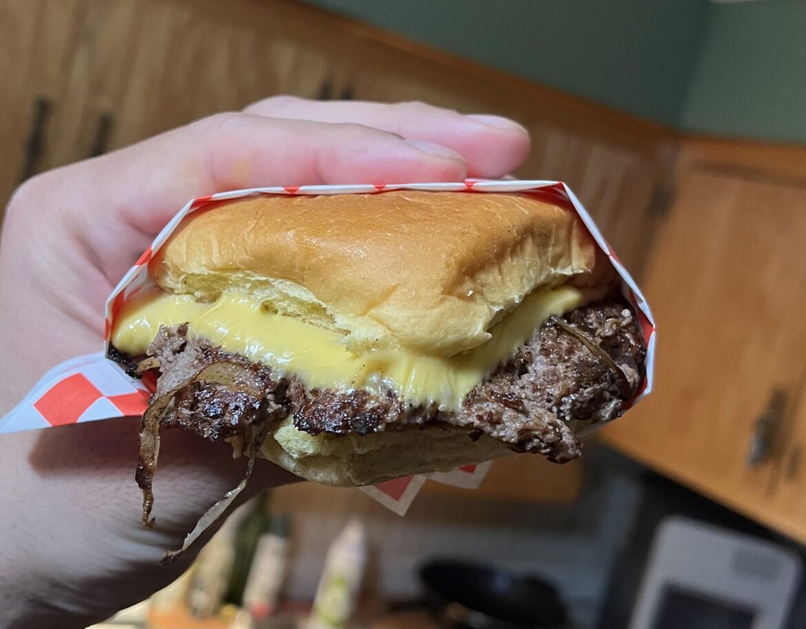 Oklahoma fried onion burger