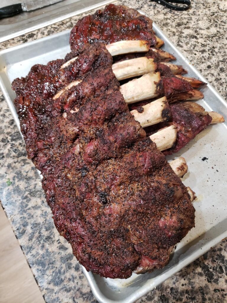 Beef ribs > Pork ribs