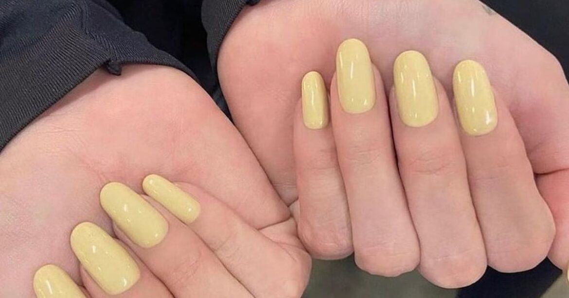 Butter Yellow Nails Are Latest Food-Inspired Beauty Trend Going Viral Butter Yellow Nails Are Latest Food-Inspired Beauty Trend Going Viral
