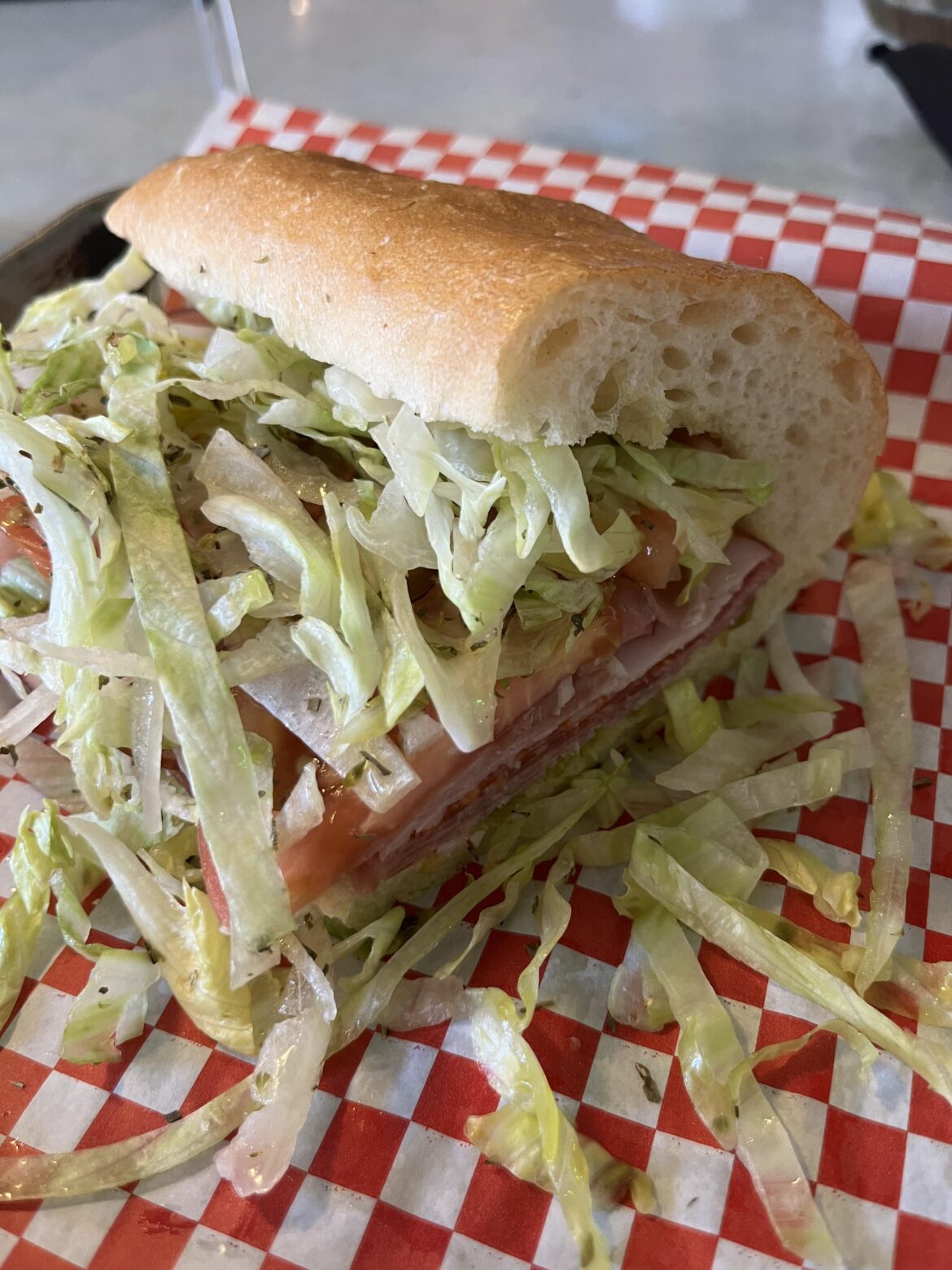 The Italiano From DiAnoia's Eatery