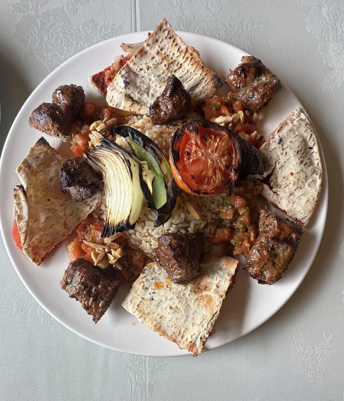 Lamb khash khash kabab from Marouch