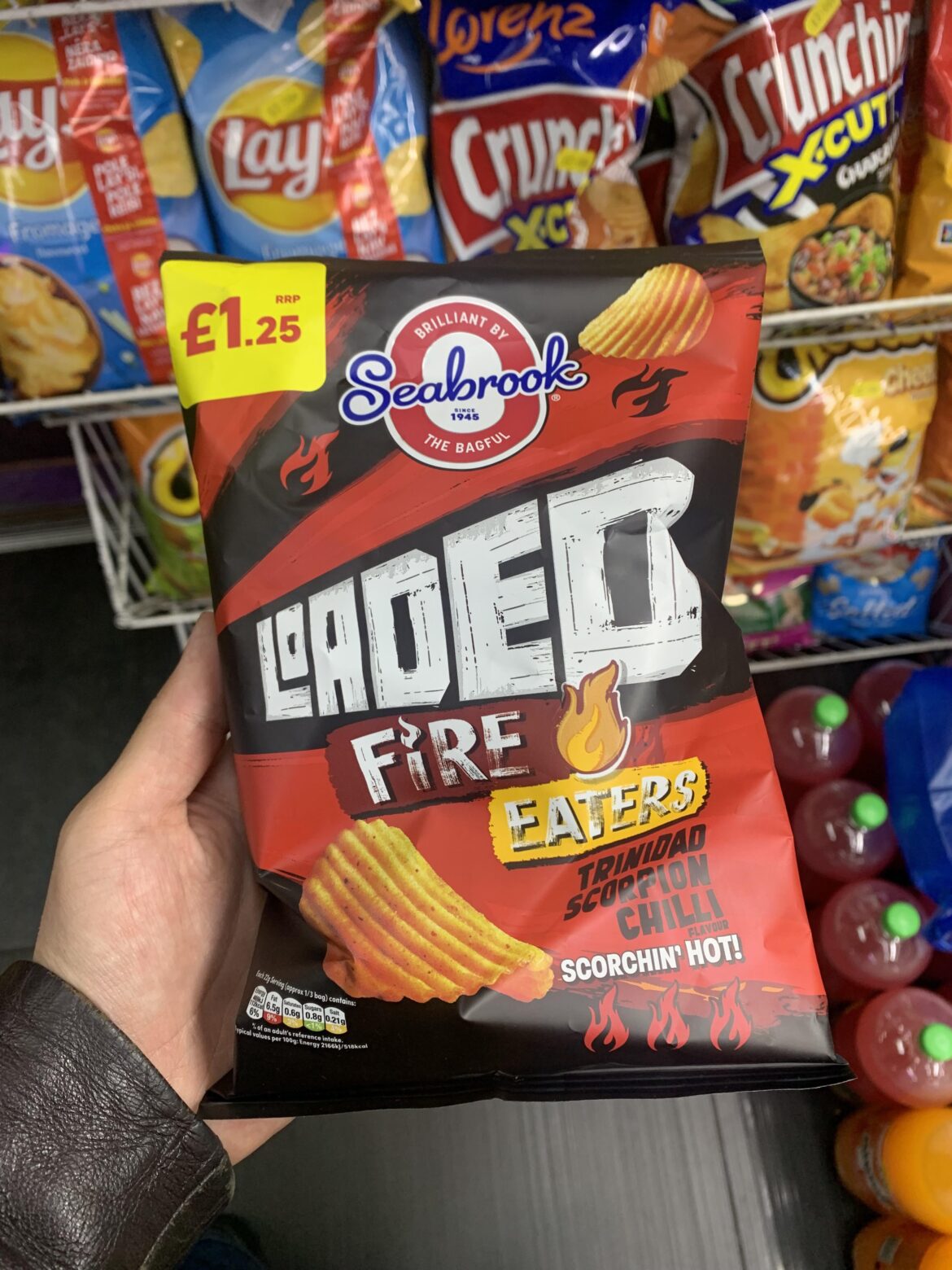 Spiciest crisps I have tried in UK!!! Spiciest crisps I have tried in UK!!!