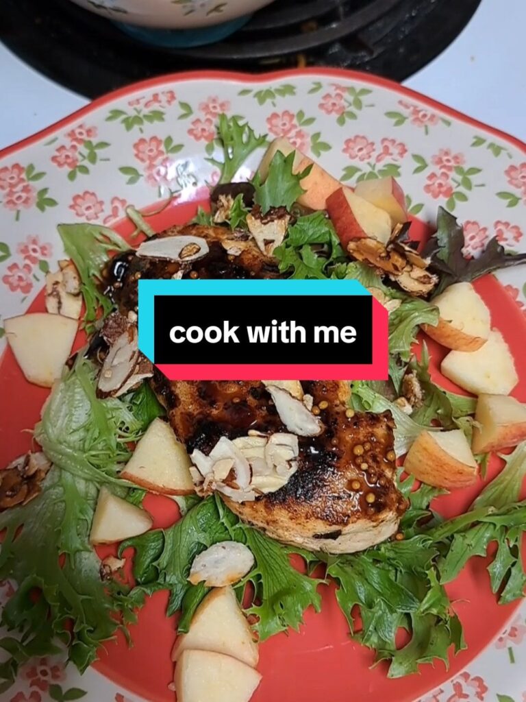 i made a silly little video of me cooking a hello fresh meal.