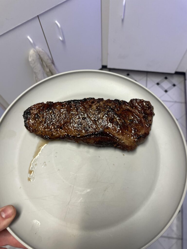 My personal best steak and homemade fries as a broke college student