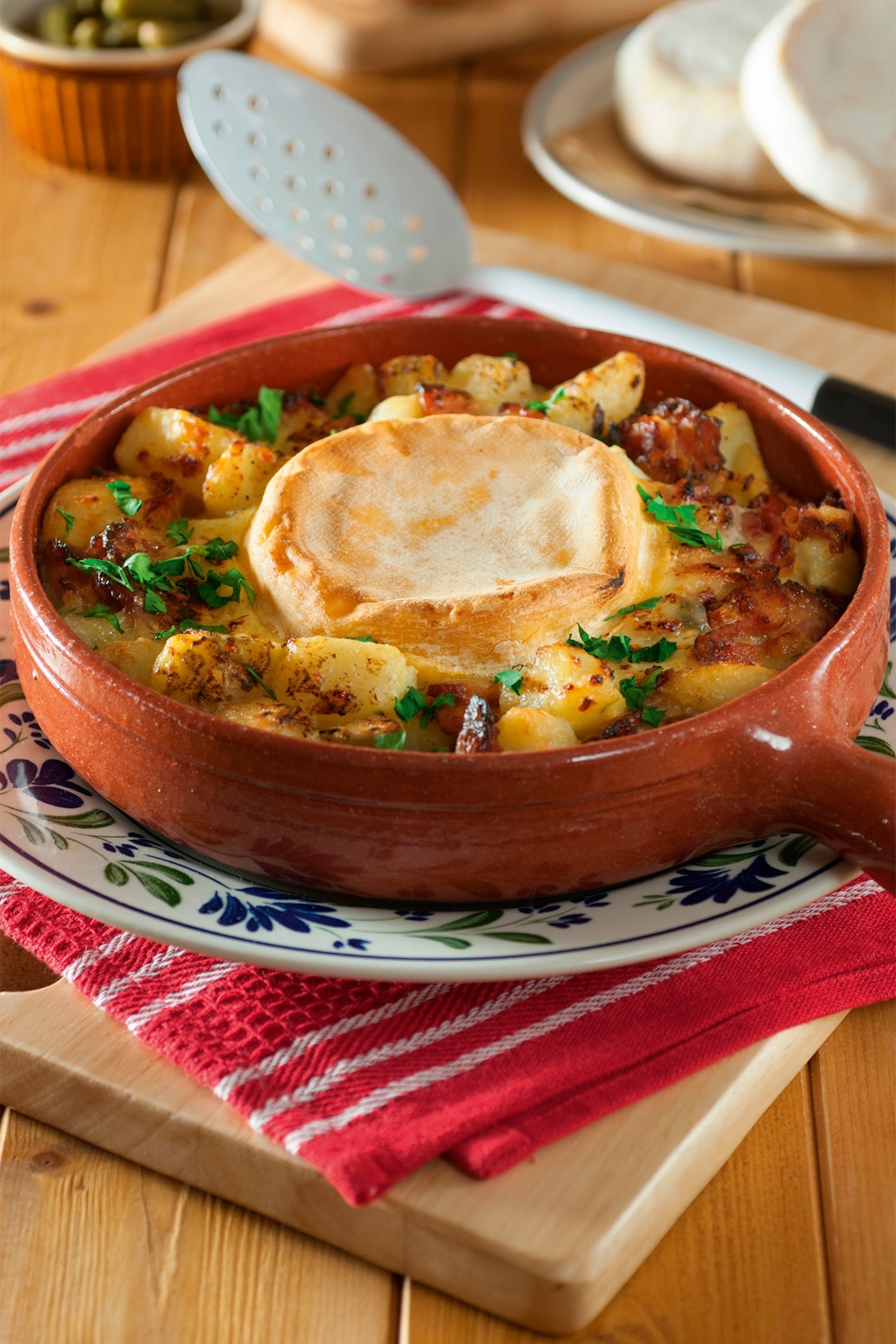 Tartiflette is a Savoyard speciality.