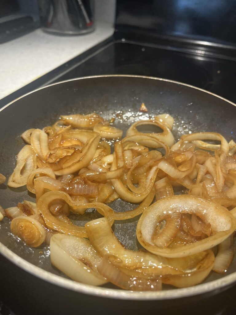 Learning how to caramelize these bad boys for my burgers!