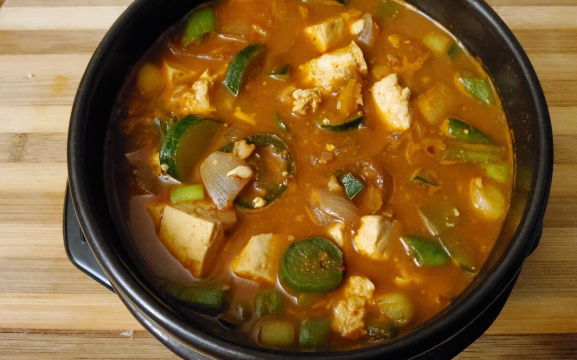Doenjang Jjigae always my favorite as a kid
