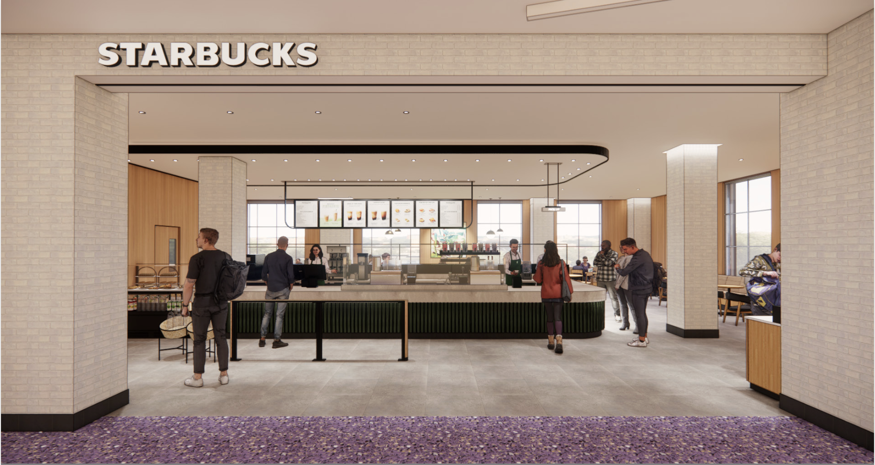 Following student input, the space formerly Union Grounds is under construction.