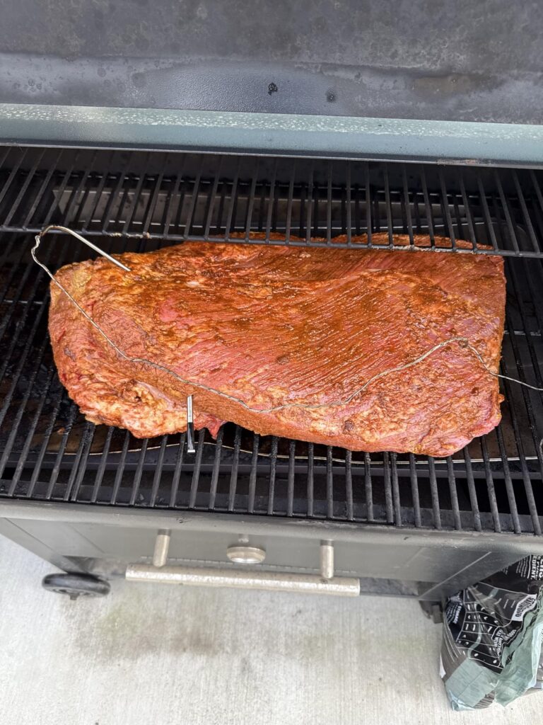 First Time Smoking Brisket