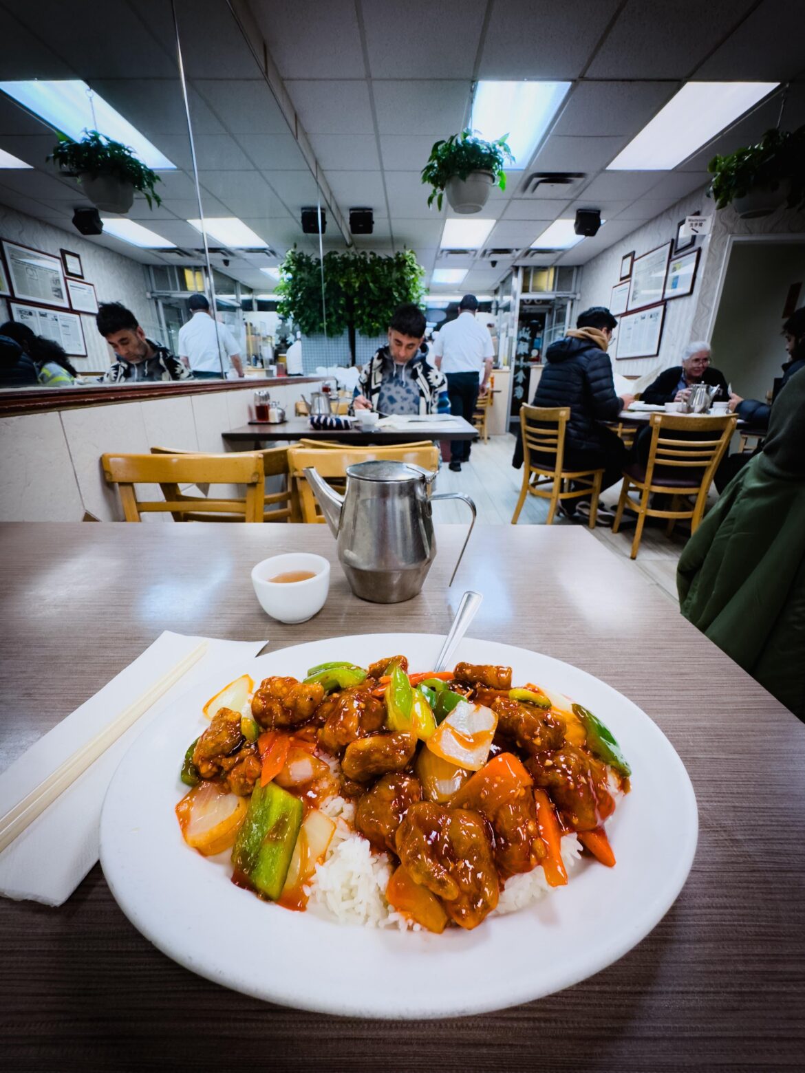 Sweet and Sour Pork rice