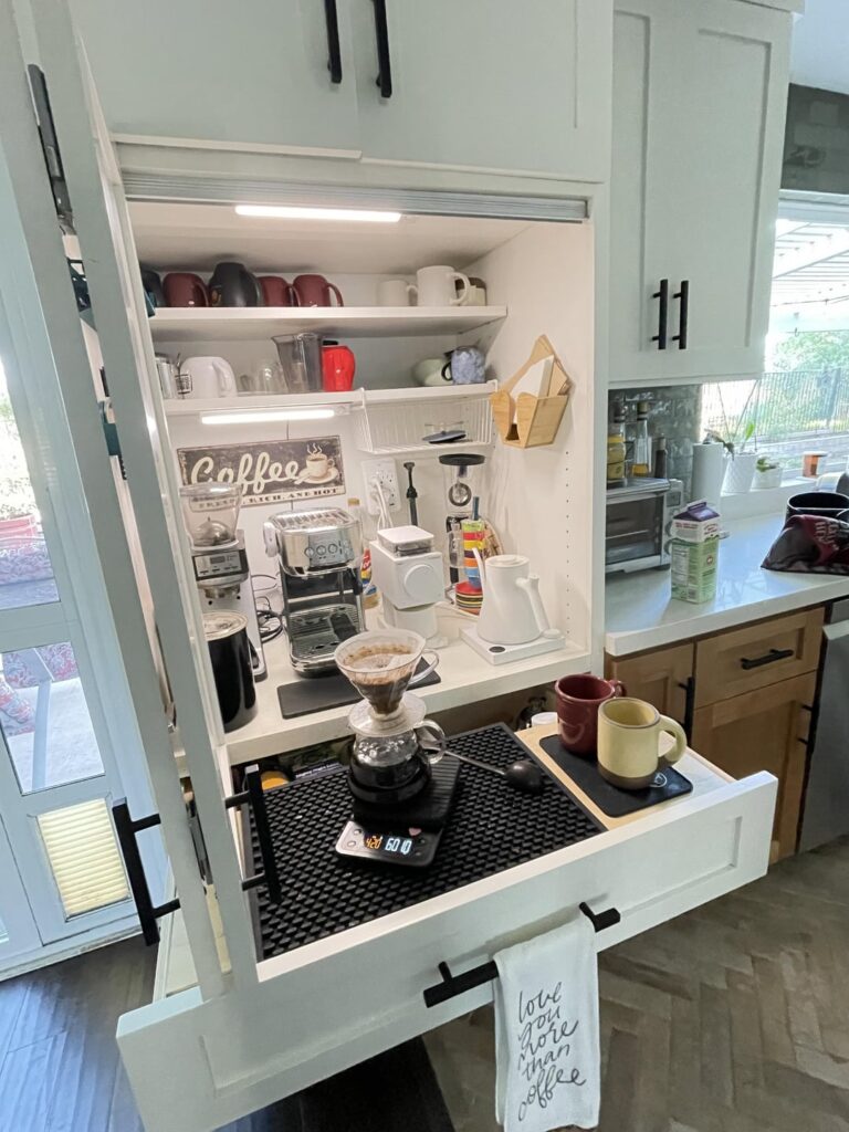 We finally remodeled our kitchen. I had but ONE priority.