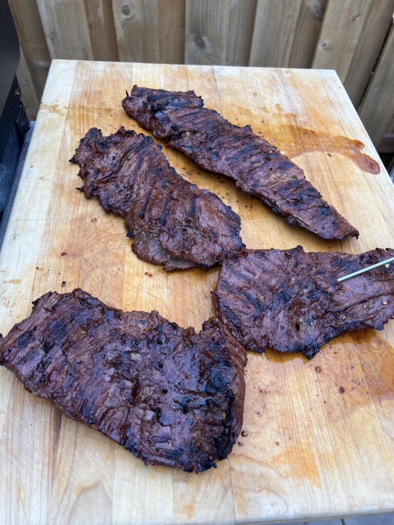 This Skirt Steak disappeared in about 5 minutes