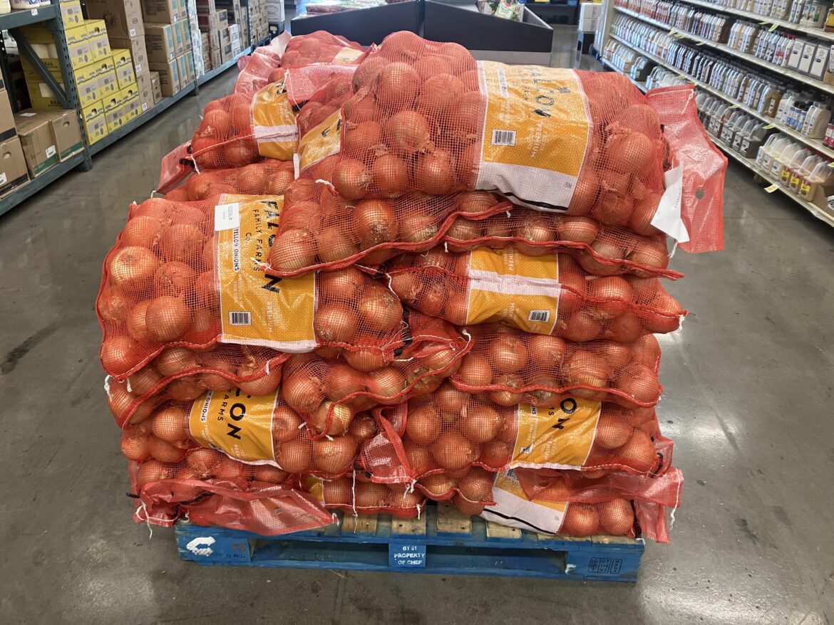 My local chefs supply store kept me wondering where I would put a pallet of onions in a 800sqft apartment.