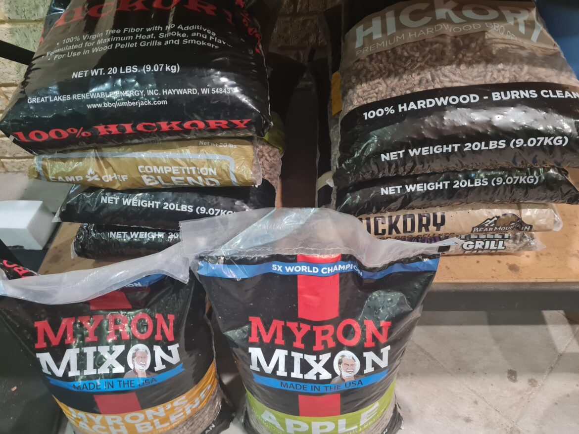 Did someone order pellets?