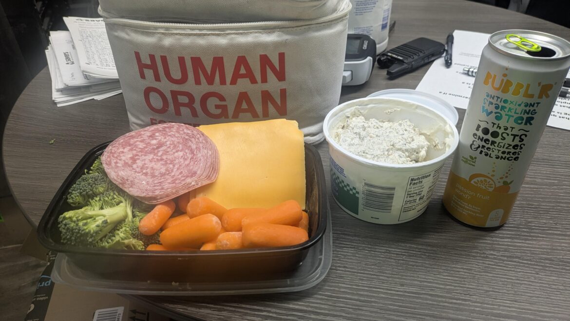 Poor man's charcuterie for lunch today 💖