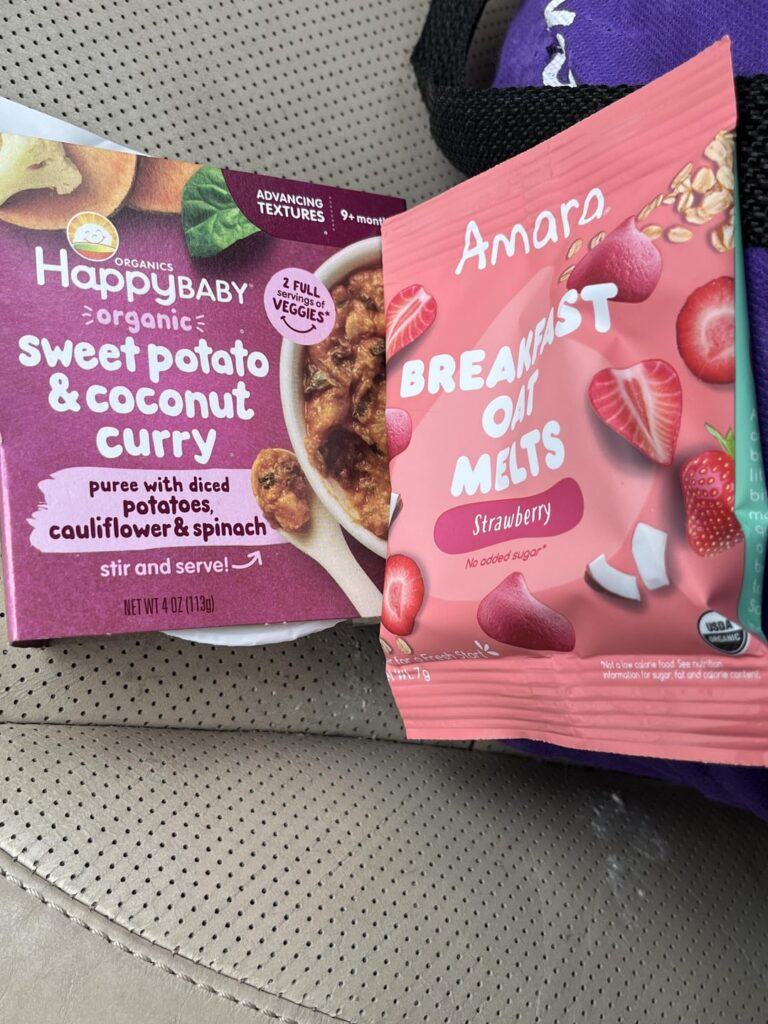 I know you’re going to hate this but baby food has no additives and makes a perfect snack for around $2 or less each