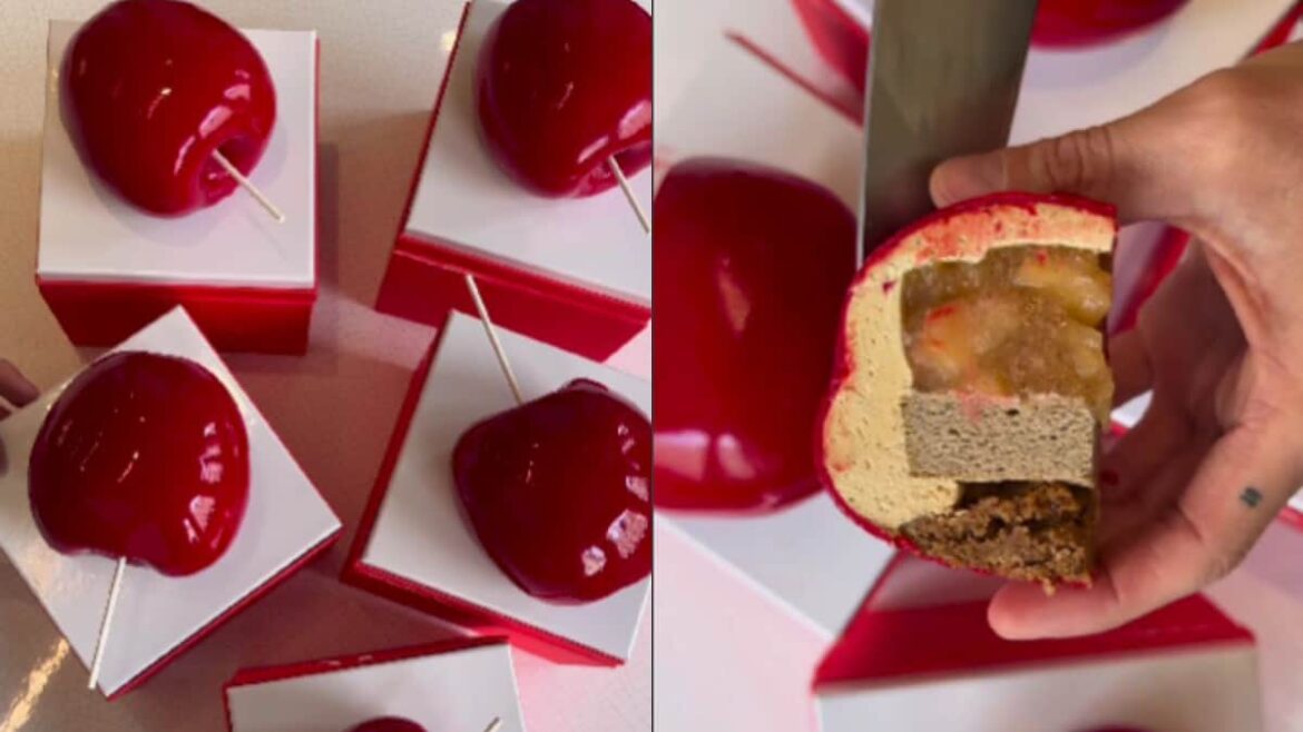 “This Is Art”: French Pastry Chef Makes Unique Apple Pie Dessert, Leaves Internet Mesmerised "This Is Art": French Pastry Chef Makes Unique Apple Pie Dessert, Leaves Internet Mesmerised