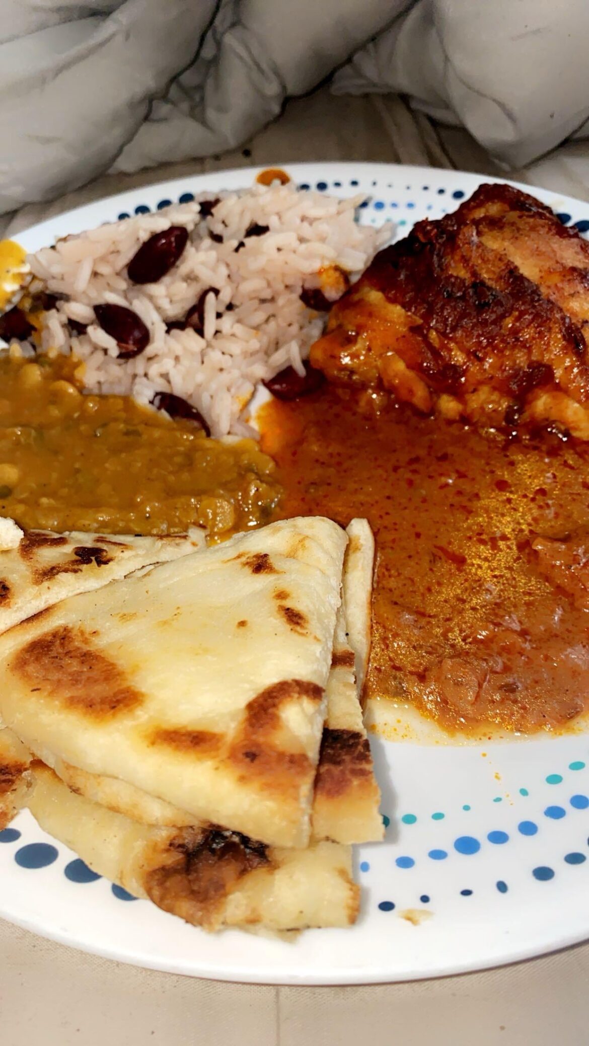 I ate my dads [homemade] butter chicken