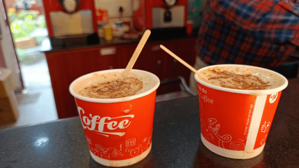 Pour some coffe on me