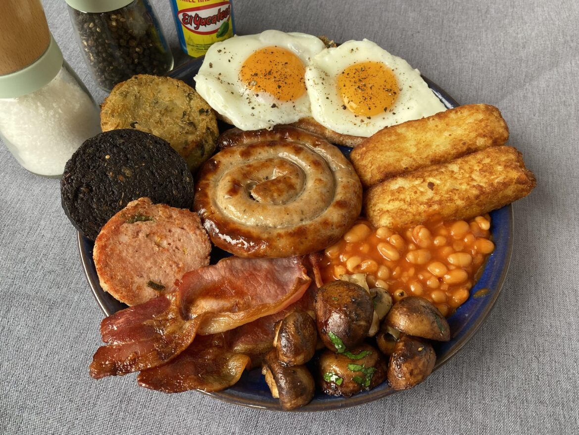 Fridge freezer clear-out fry-up