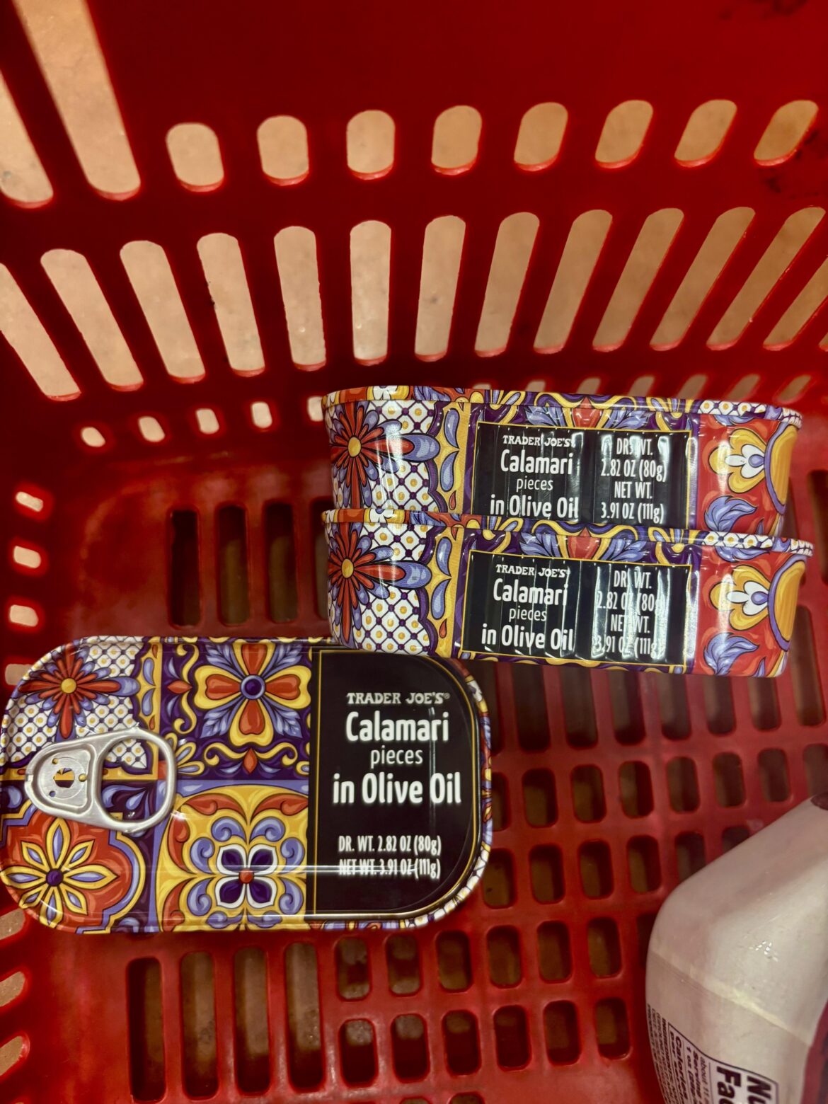 Not sardines but canned ocean creature. These are phenomenal