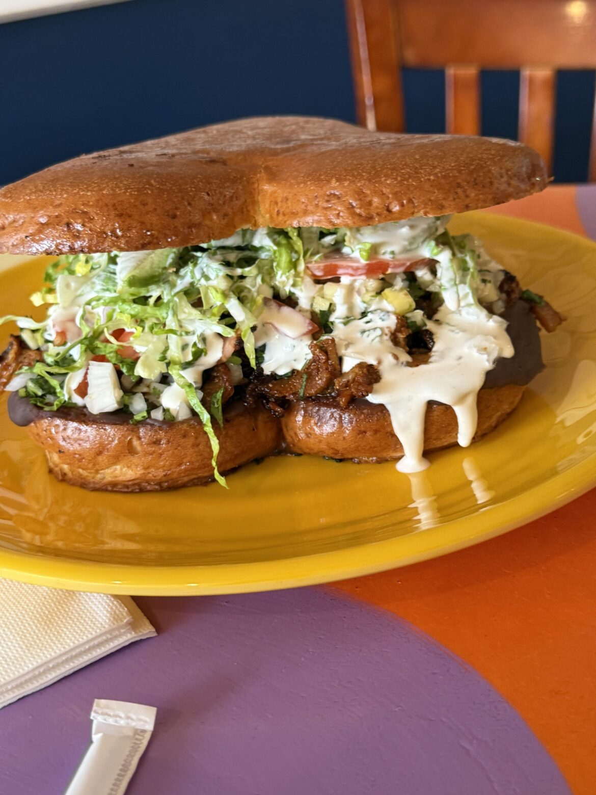 The torta at the new Taquizas Valdez is no joke