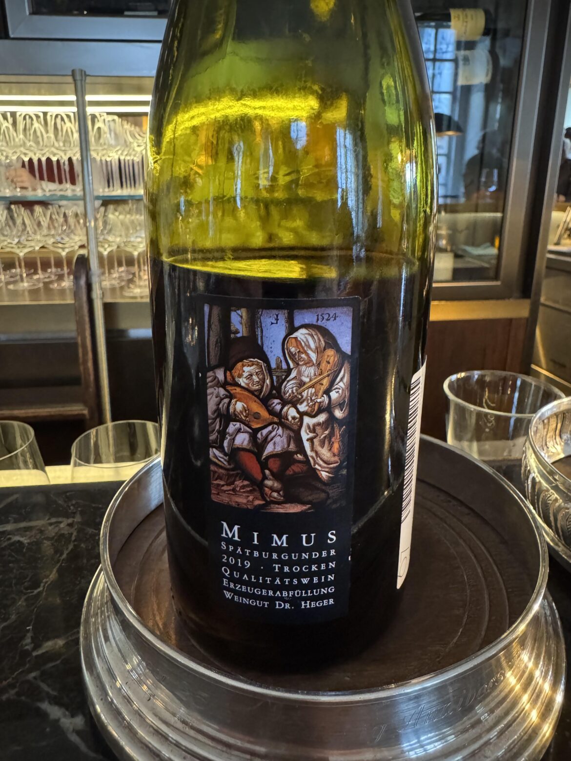 Anyone ever had this - very unusual flavour for Pinot, albeit it is a German Spätburgunder