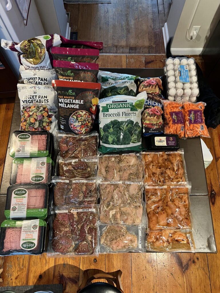 Costco MPS Haul for about Five Weeks