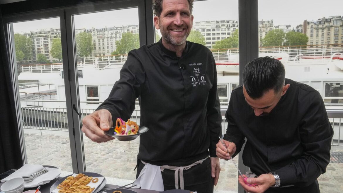 France’s most-renowned chefs will serve 40,000 meals a day at the Olympic village