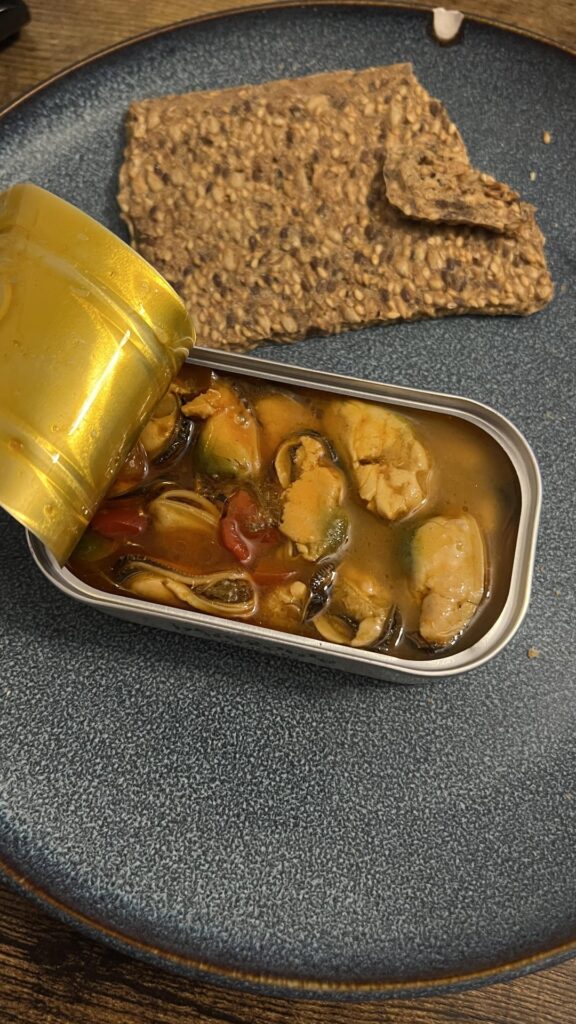 Review #57:  Patagonia Spicy Mussels in EVOO