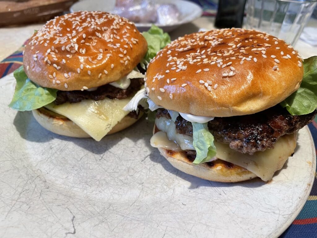 My First ever "smash burger"