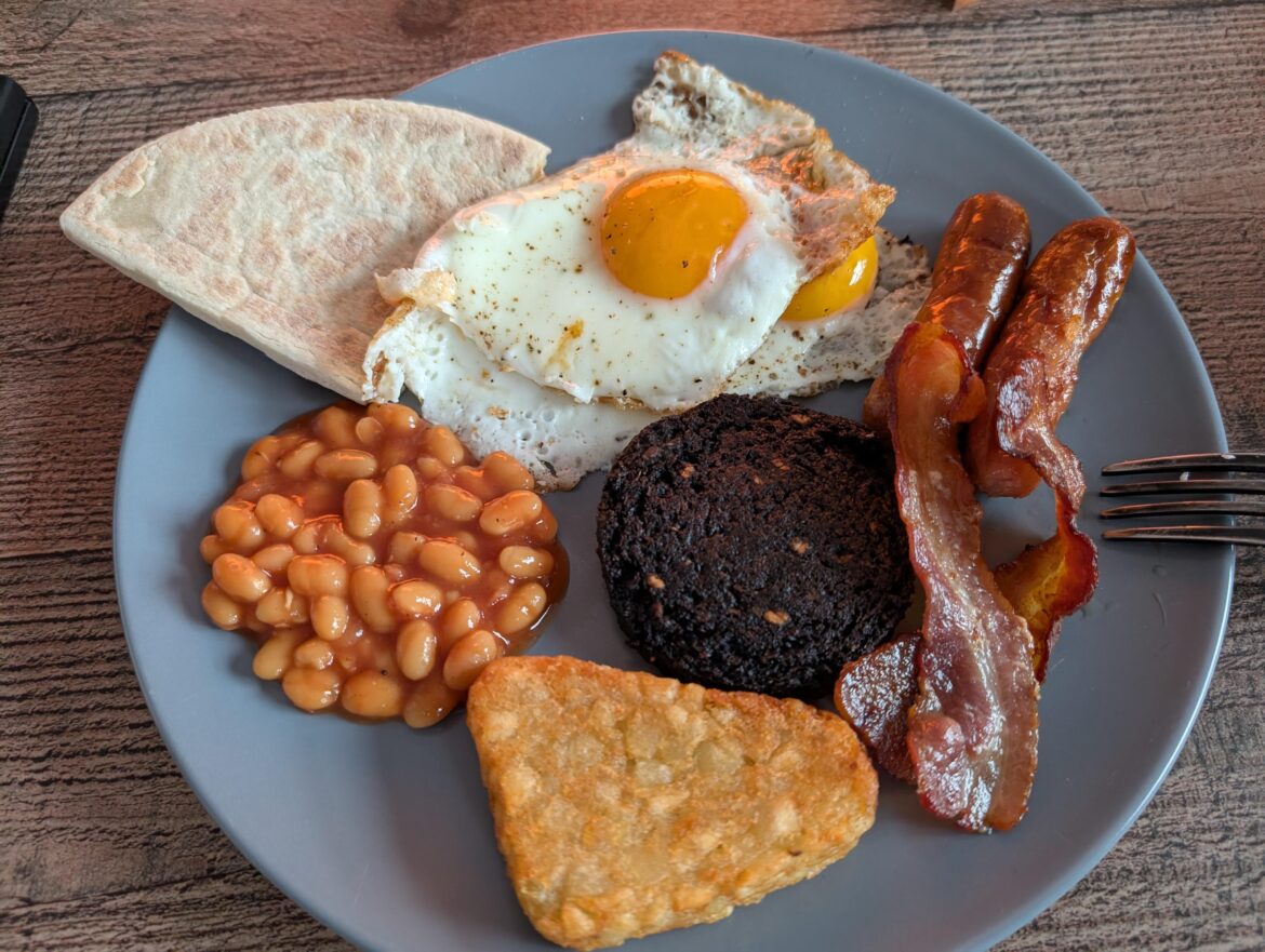 Late Saturday breakfast