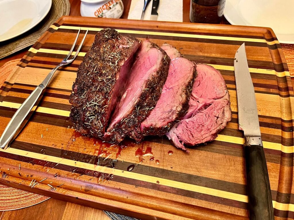 Smoked Prime Rib on my Yoder YS640