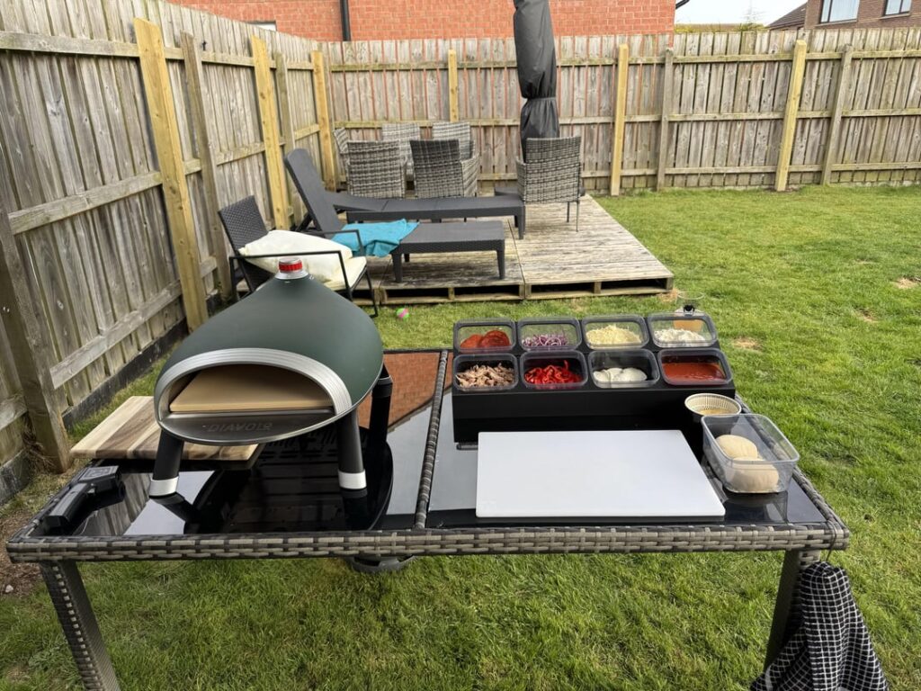 First ever pizza on my new DeliVita Diavolo!