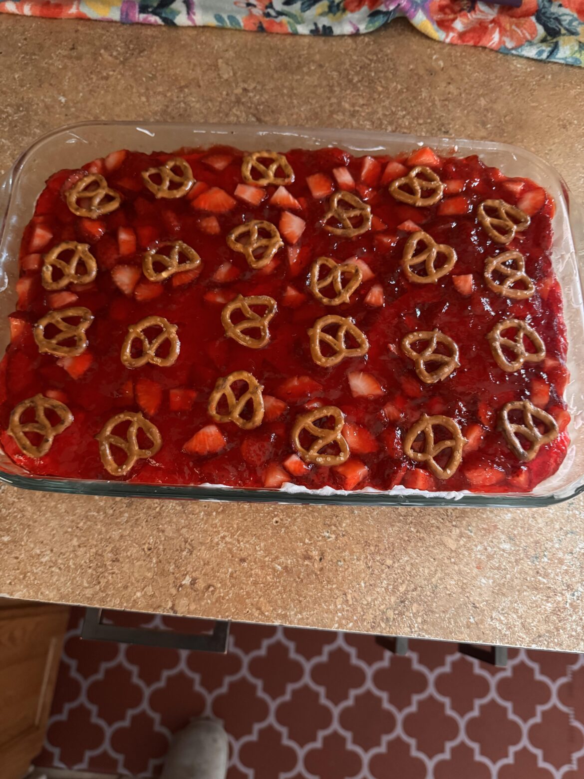Strawberry Pretzel Salad