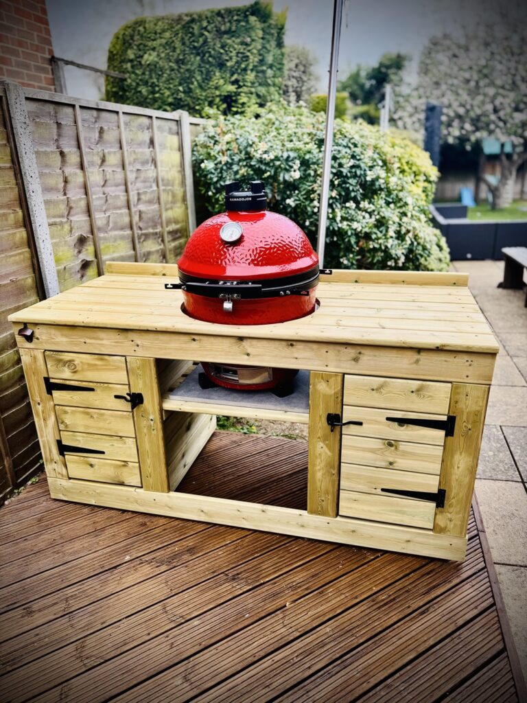 Brand new Komodo Joe installed and tested