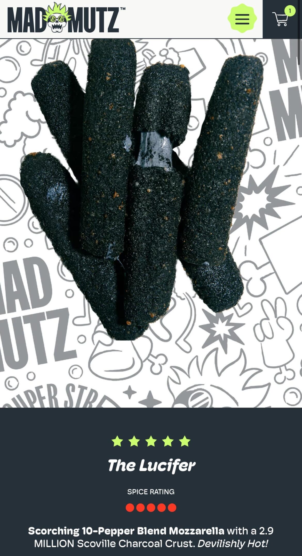 saw these spicy mozz sticks on Shark Tank last night and I am so tempted