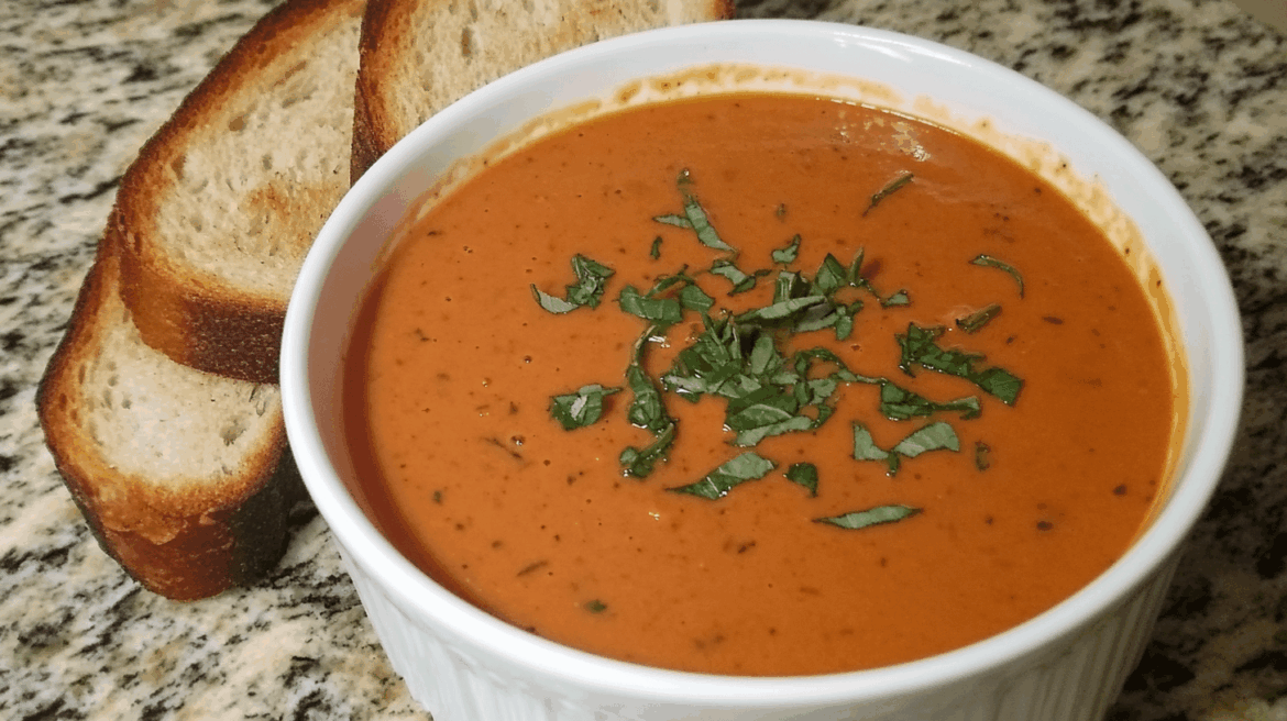 Easy Panera Tomato Soup Recipe