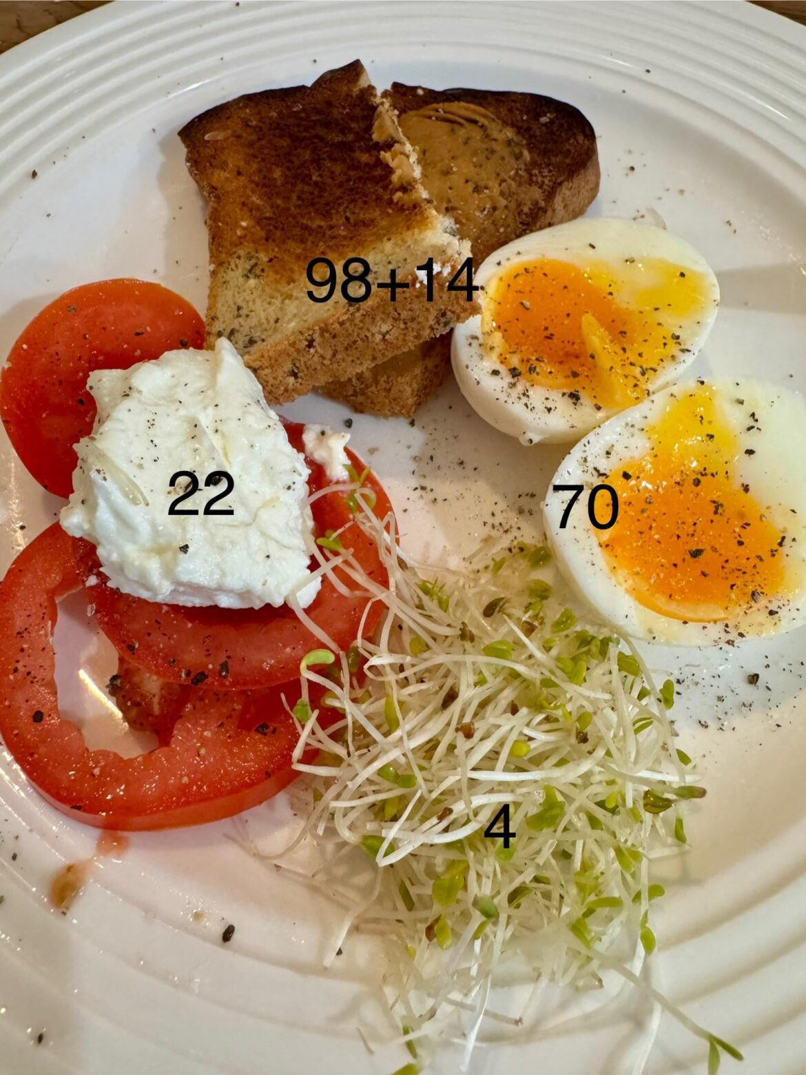 Obsessed with jammy eggs