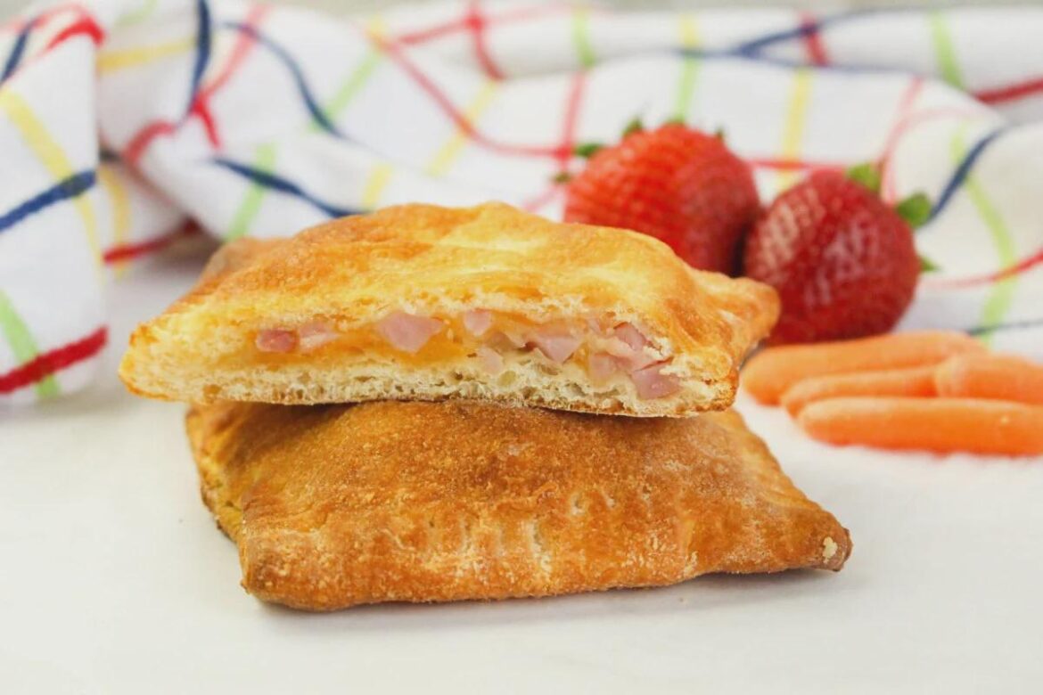 Air Fryer Hot Pockets with Ham and Cheese