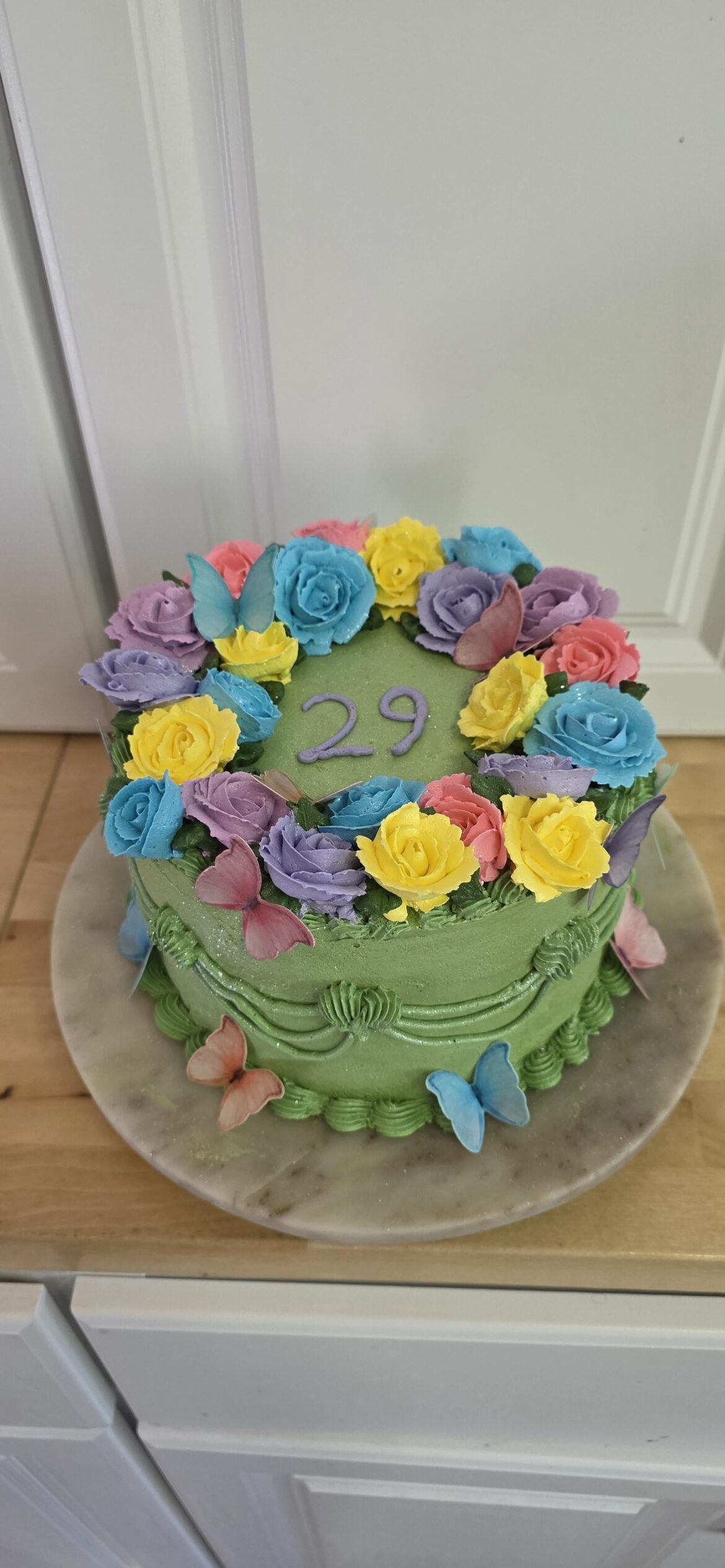 Thecake I made for my birthday