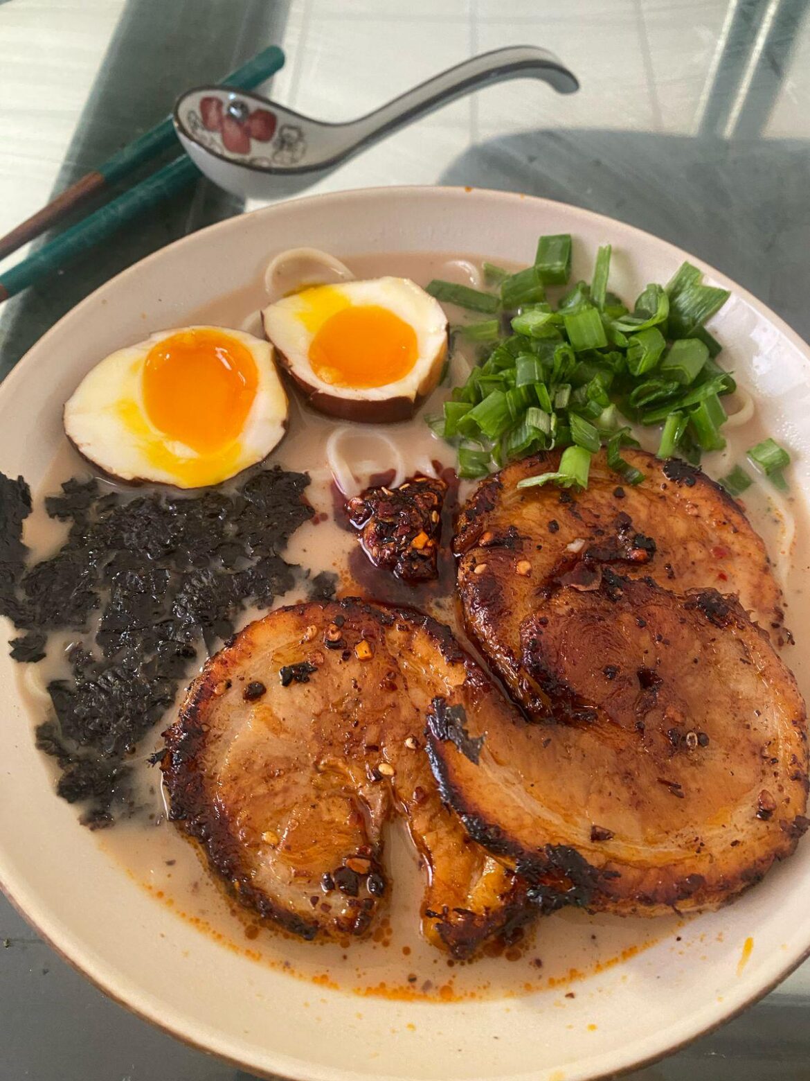 Home Made tonkotsu miso ramen