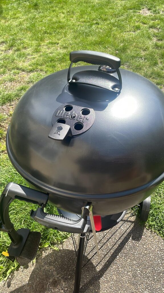 1st Brisket ever on the new Stealth Kettle