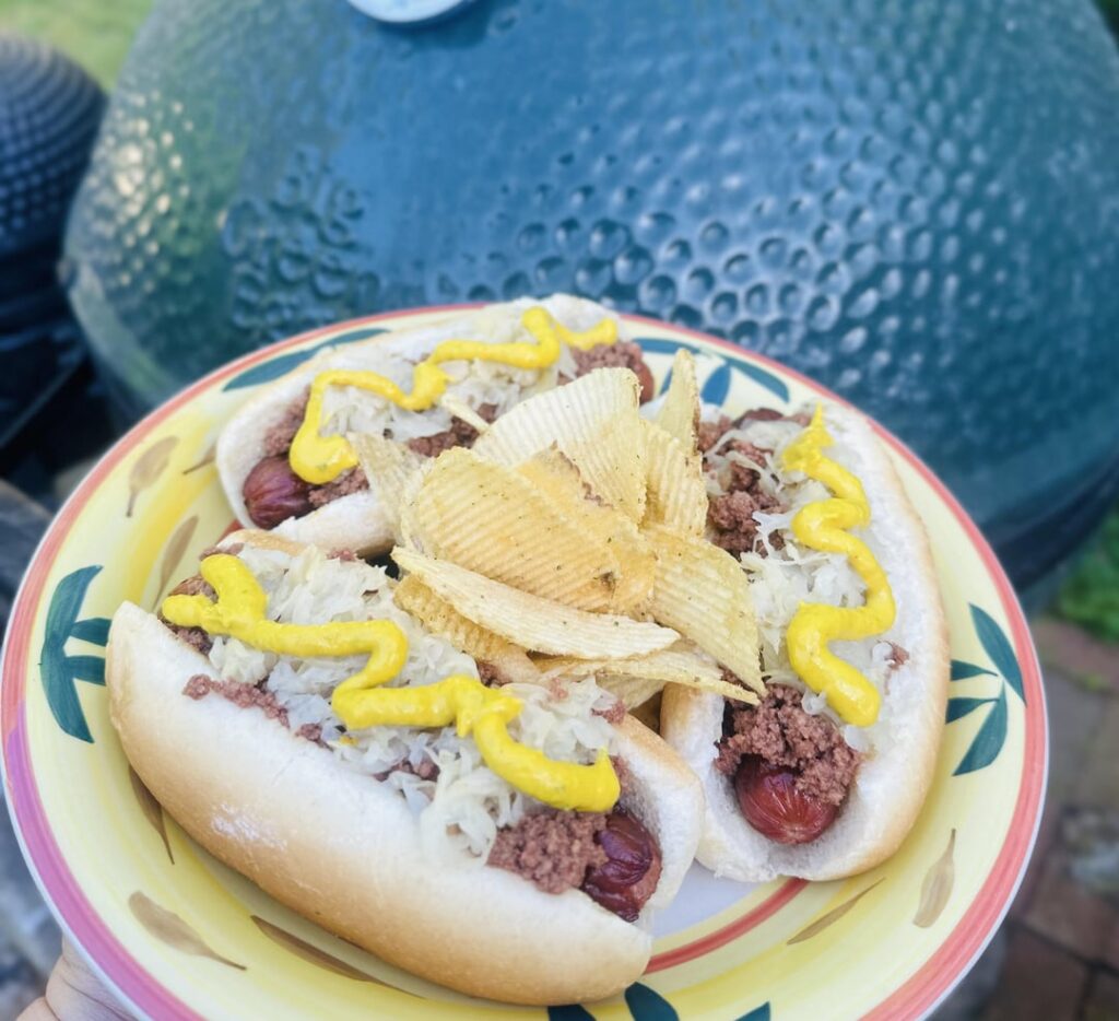 Cincinnati Chili Dogs tonight.