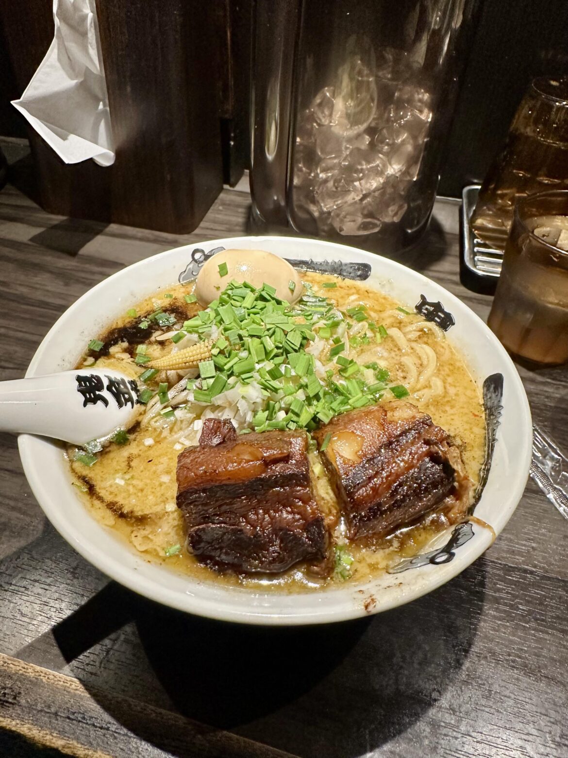 The best ramen I’ve ever had. Tokyo, Japan.