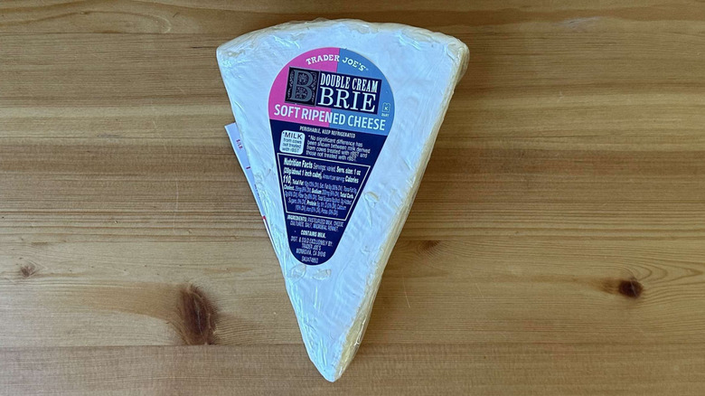 Trader Joe's double cream brie