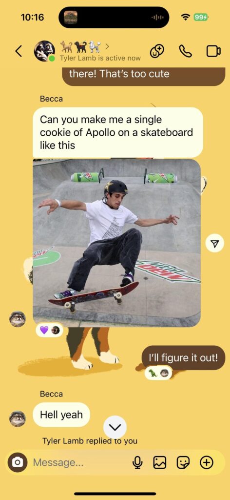 “Mom can you make me…” “Mom can you make me…”